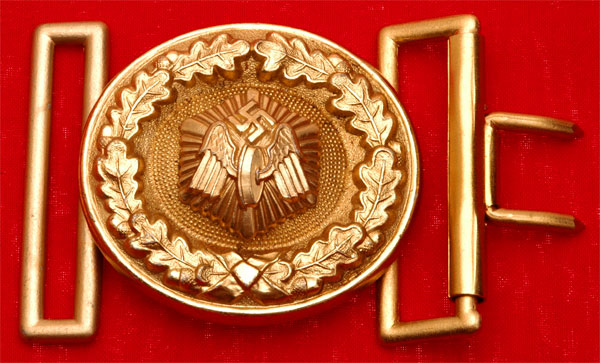 Prototype Reichsbahn Police General Buckle